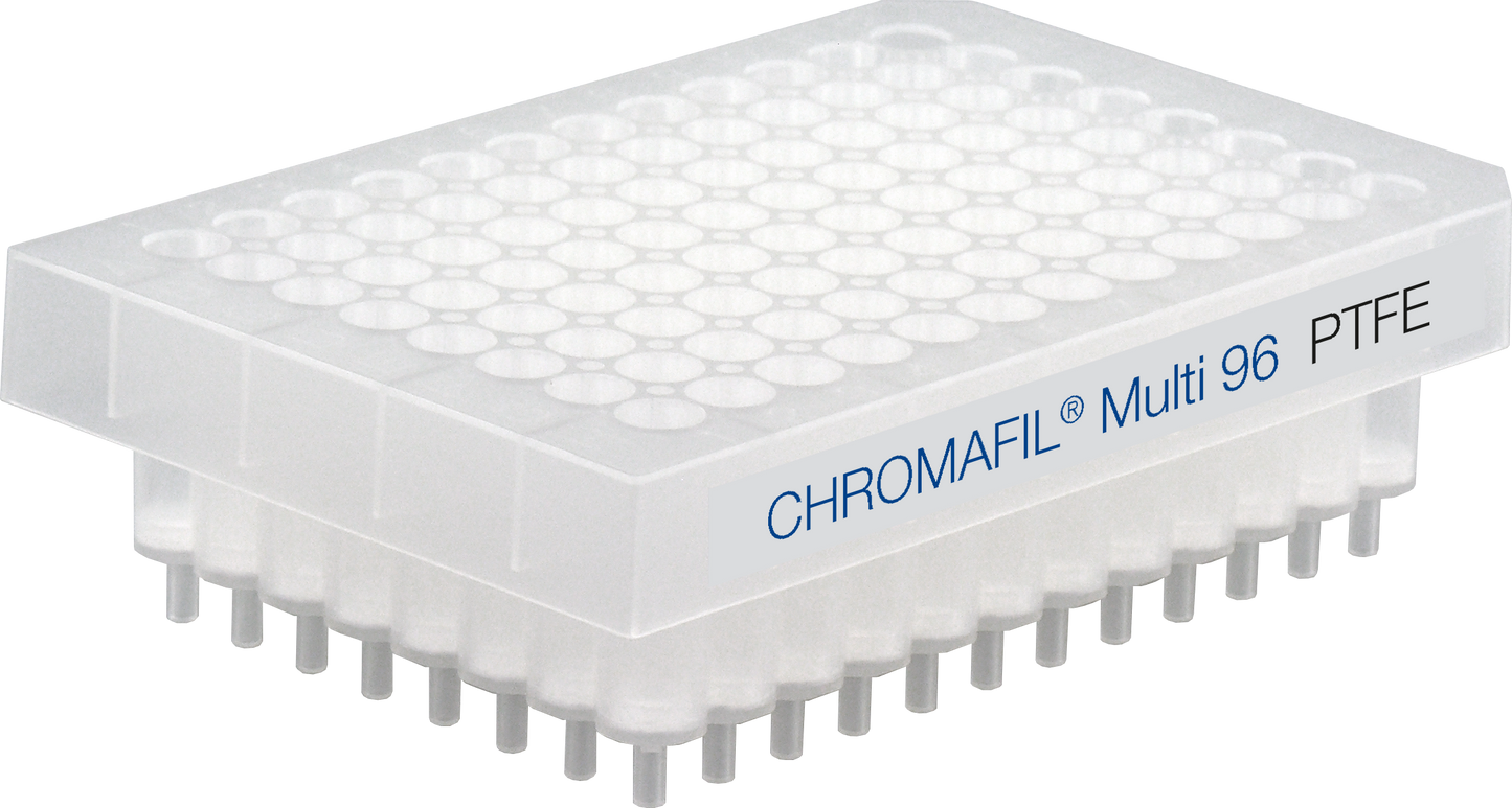 96-well filter plates, CHROMAFIL PTFE, Approx. 8 mm, 3 &micro;m