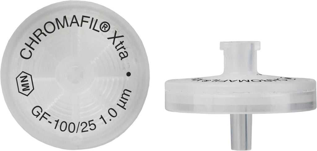 Syringe filters, labeled, CHROMAFIL Xtra GF, 25 mm, 1 &micro;m