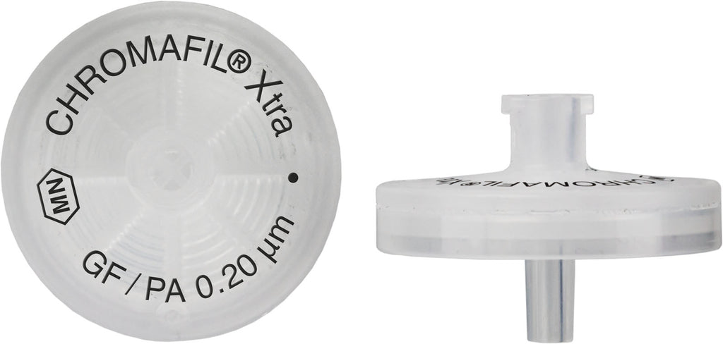 Syringe filters (combi), CHROMAFIL Xtra GF / PA, 25 mm, 1 &micro;m / 0.2 &micro;m