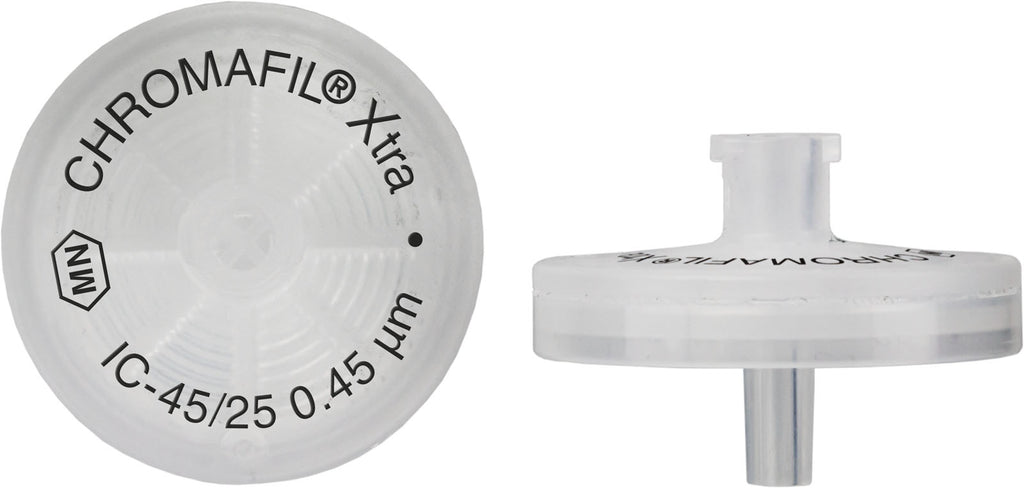 Syringe filters, labeled, CHROMAFIL Xtra IC, 25 mm, 0.45 &micro;m
