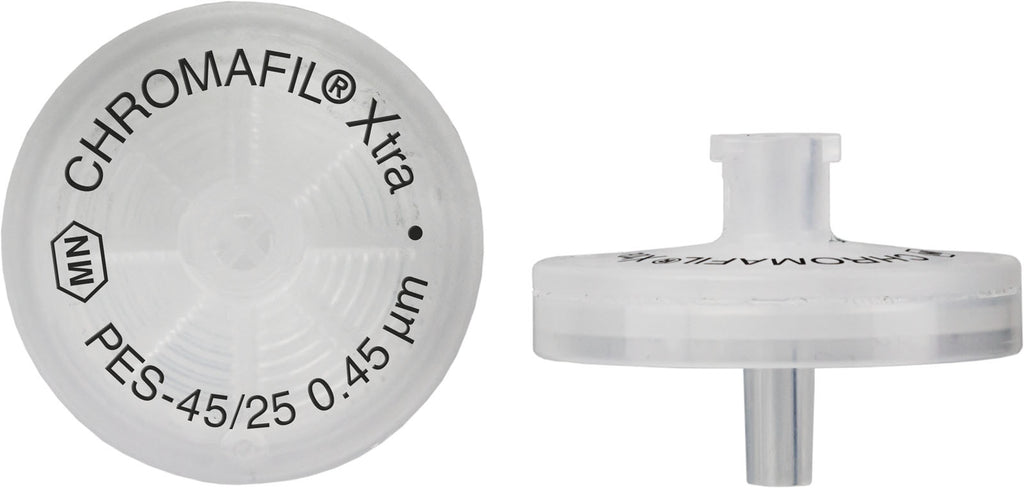 Syringe filters, labeled, CHROMAFIL Xtra PES, 25 mm, 0.45 &micro;m