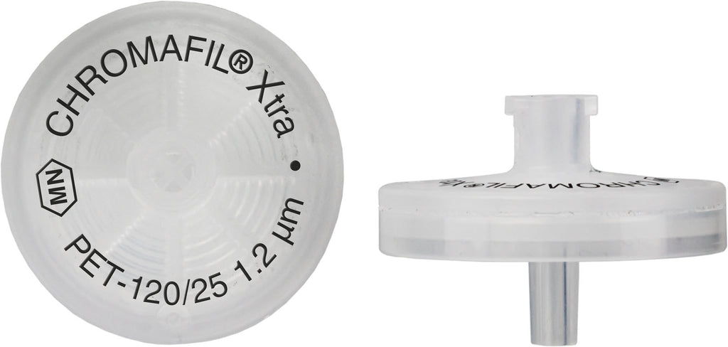 Syringe filters, labeled, CHROMAFIL Xtra PET, 25 mm, 1.2 &micro;m