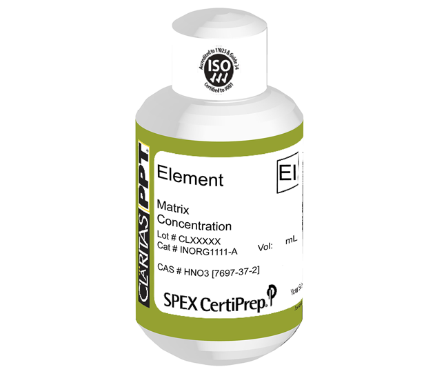 ICP-MS Multi-Element Solution Standards Set without Mercury, 10 µg/mL (10 ppm), 125 mL
