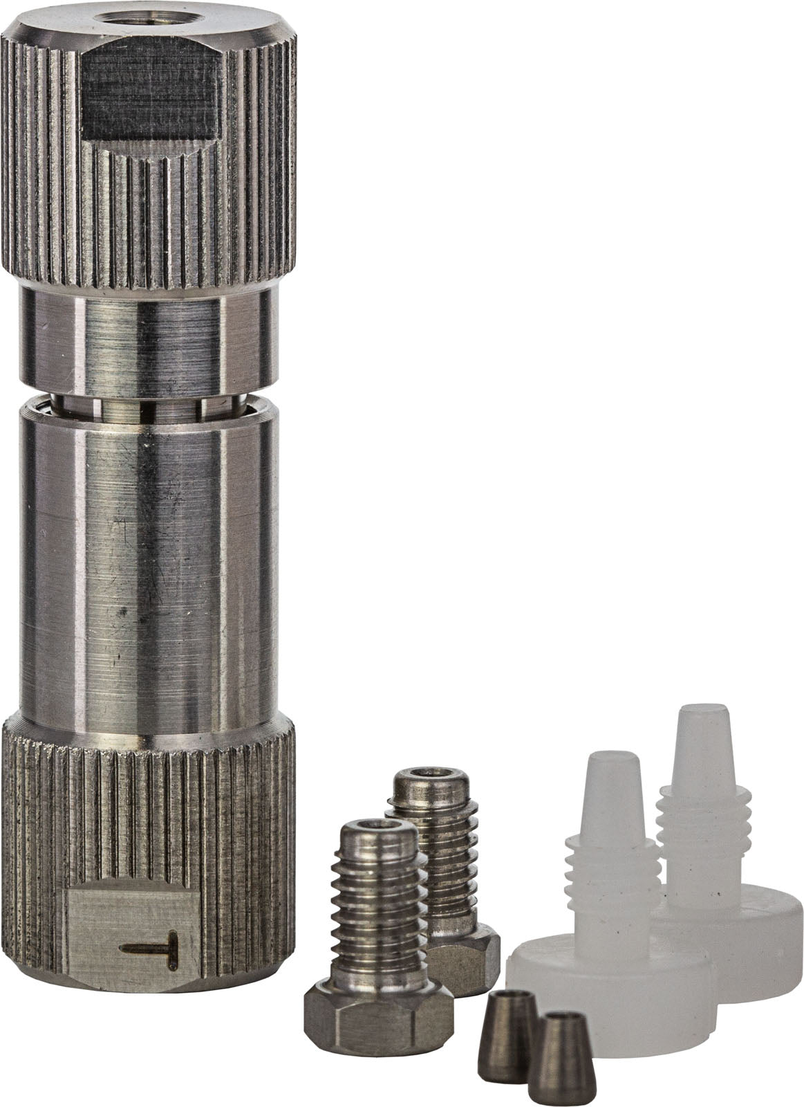 Guard column holder C for separate use of 21x4mm Valco-Type HPLC guard columns