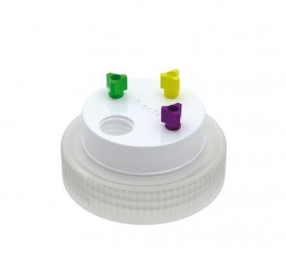 b.safe Waste Cap B63 (3x UNF1/4, 1x GL14)