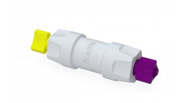 b.safe Capillary Connector 2x UNF 1/4"