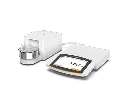 Sartorius Cubis II MCA - advanced - with colour touch screen display and weighing module capacity/readability  2.1g/0.1ug. Manual draft shield made from stainless steel. Registration S00.