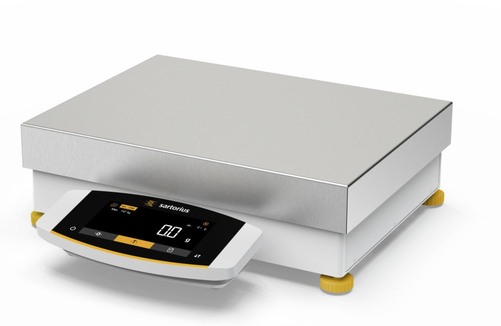 Sartorius Cubis II MCE - essential - with LCD display and weighing module capacity/readability  20,200g/0.1g. Registration S00.