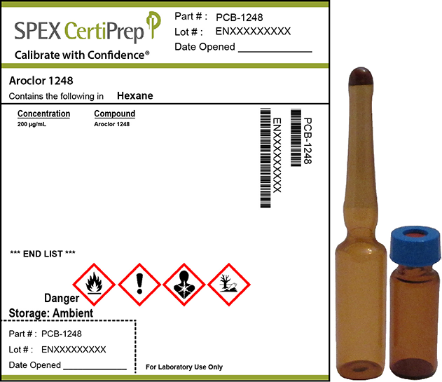 Aroclor 1248, 200 &micro;g/mL