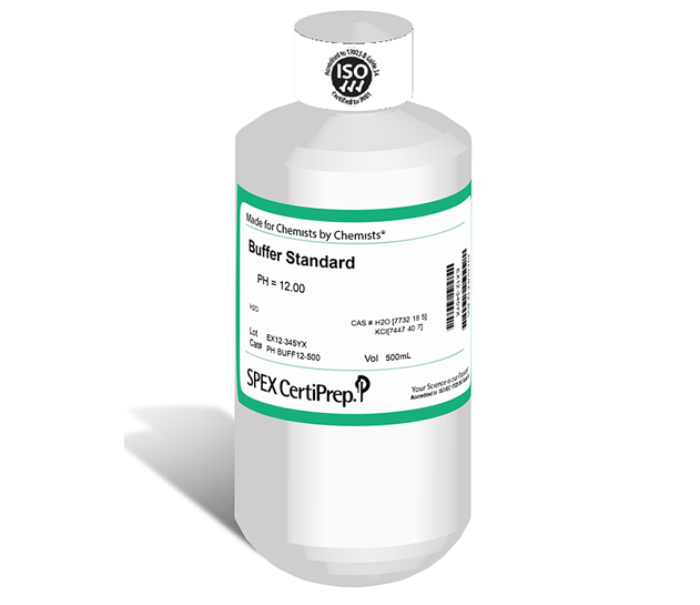 pH 12 Certified Buffer Standard, 12 SI Units, 500 mL