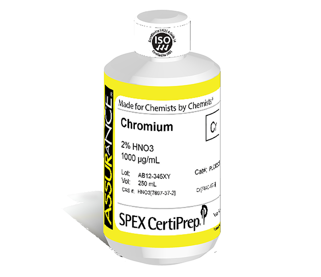 Chromium, 1,000 µg/mL, for AA and ICP, 250 mL
