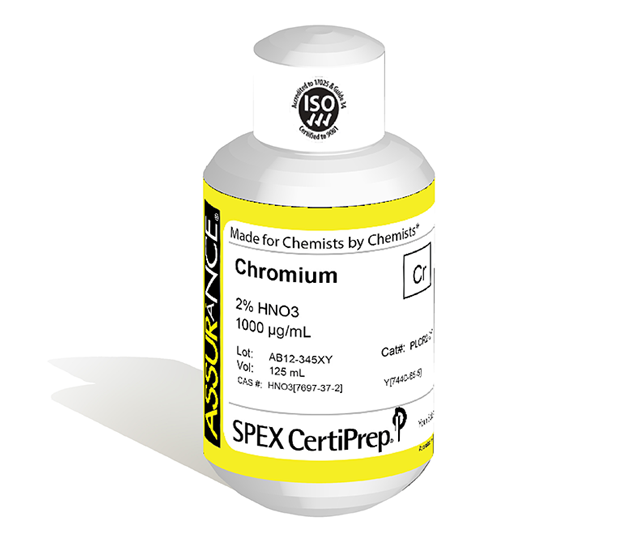 Chromium, 1,000 µg/mL, for AA and ICP, 125 mL