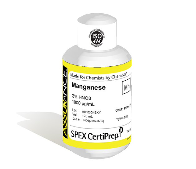 Manganese, 1,000 µg/mL, for AA and ICP, 125 mL
