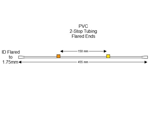 PGB 2-stop PVC Orange-Yellow Flared