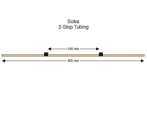 2-stop Solva Black-Black Pump Tubing