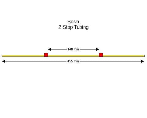 2-stop Solva Red-Red Pump Tubing