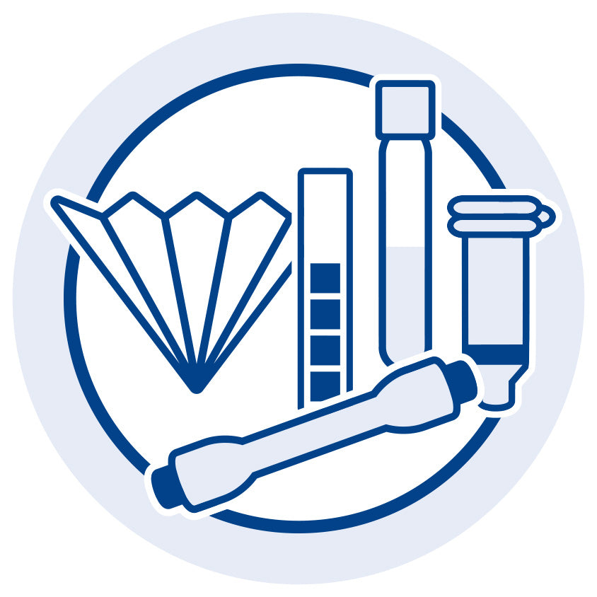 Flash chromatography kit II for glass column
