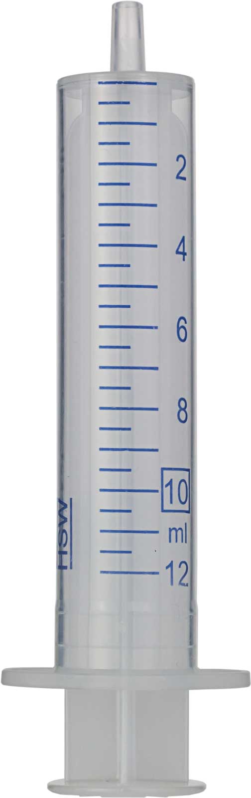 Disposable syringes with Luer tip made of polypropylene, 10 mL