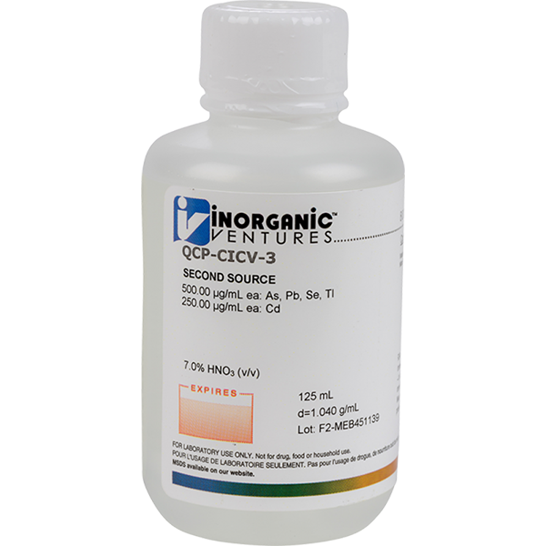 CCV/ICV SOLUTION #3, 125mL