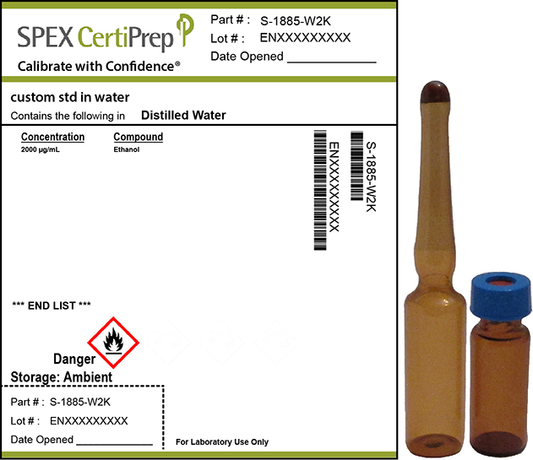 Ethanol, 2,000 &micro;g/mL