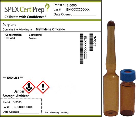 Perylene, 1,000 &micro;g/mL Organic Standard, 1 mL