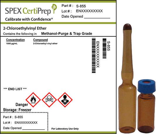 2-Chloroethyl vinyl ether, 1,000 &micro;g/mL Organic Standard, 1 mL