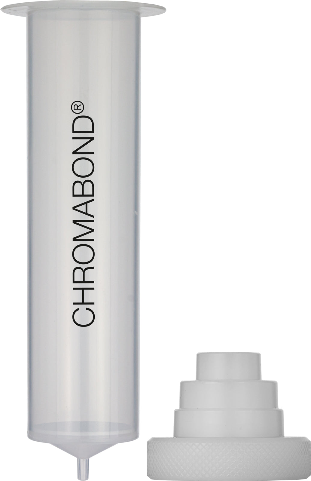 Reservoir columns, 70 mL with adaptor for 1,3,6 mL CHROMABOND SPE PP columns