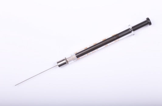 Hamilton 2.5 mL Shimadzu Syringe (200 °C), Glue Free Needle, 26 Gauge, Point Style 5