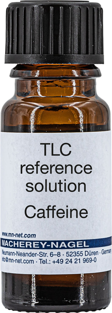 TLC reference solution, caffeine