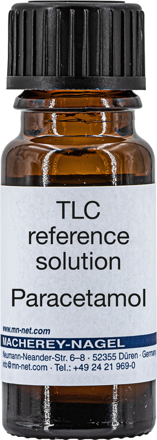 TLC reference solution, paracetamol