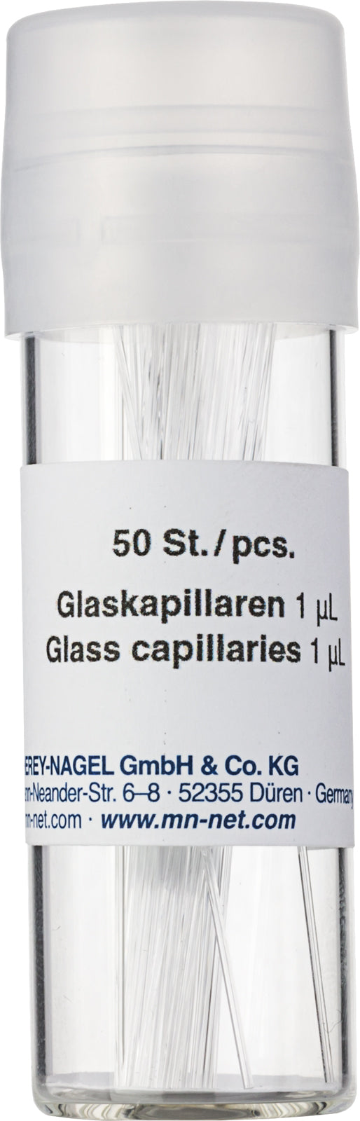 TLC glass capillaries, 1 &micro;L