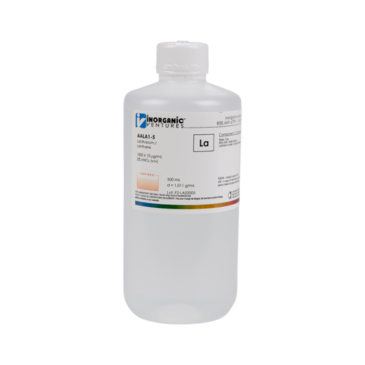1000ug/mL LANTHANUM 500mL for AA