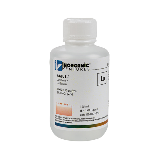 1000ug/mL LUTETIUM 125mL for AA