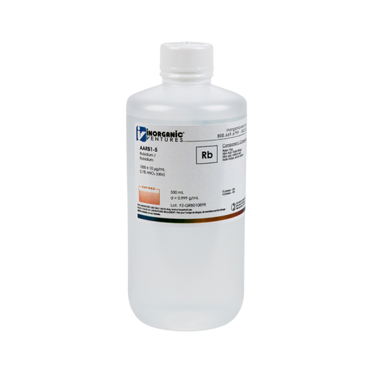 1000ug/mL RUBIDIUM 500mL for AA
