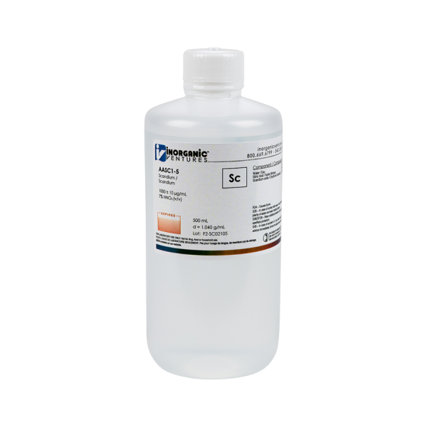 1000ug/mL SCANDIUM 500mL for AA