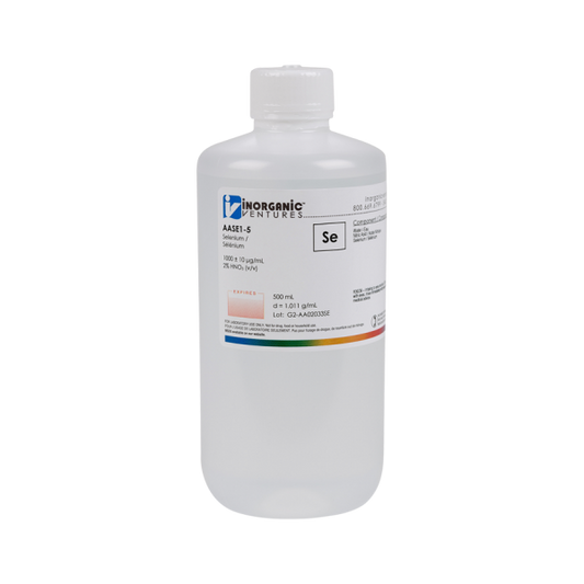 1000ug/mL SELENIUM 500mL for AA