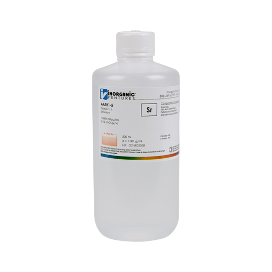 1000ug/mL STRONTIUM 500mL for AA