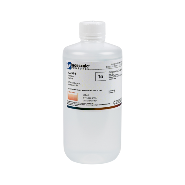 1000ug/mL TANTALUM 500mL for AA