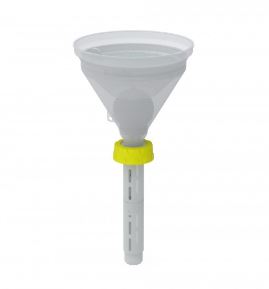 b.safe Funnel 180 with ball valve, S70/71