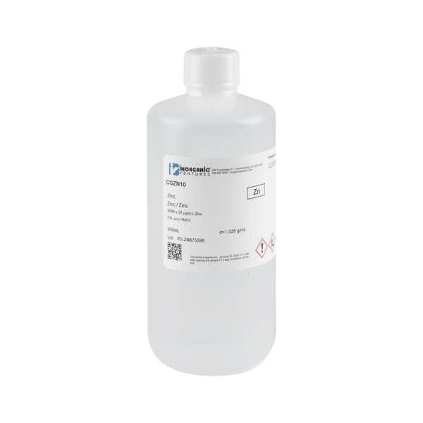 10,000ug/mL ZINC 500mL