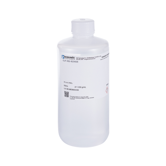 2% v/v HNO3 RINSE, 500mL