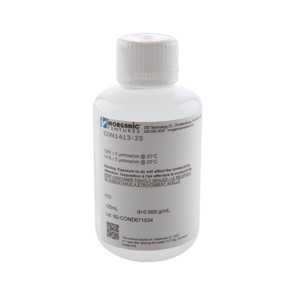 1413uS/cm CONDUCTIVITY, 125mL
