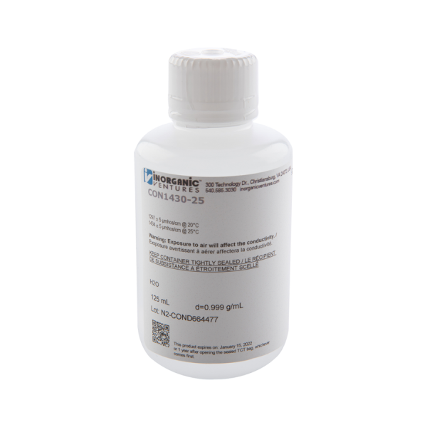 1430uS/cm CONDUCTIVITY, 125mL