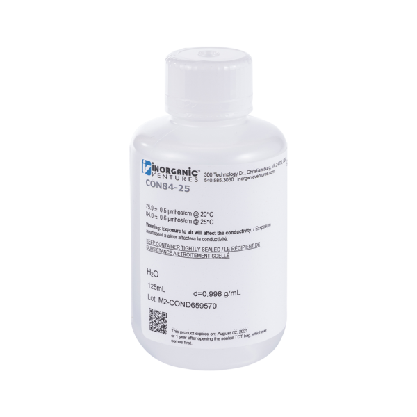84uS/cm CONDUCTIVITY, 125ML