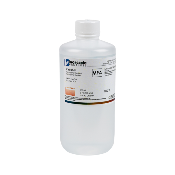 1000ug/mL 3-METHOXYPROPYLAMINE,500mL