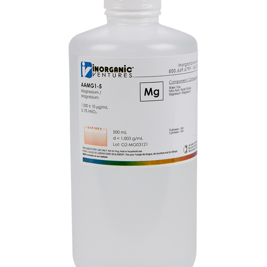 1000ug/mL MAGNESIUM 500mL for AA