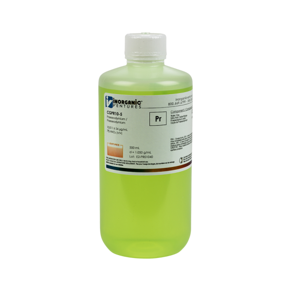 10,000ug/mL PRASEODYMIUM 500mL
