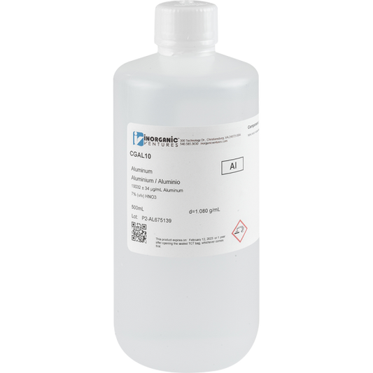 10,000 ppm ALUMINIUM for ICP