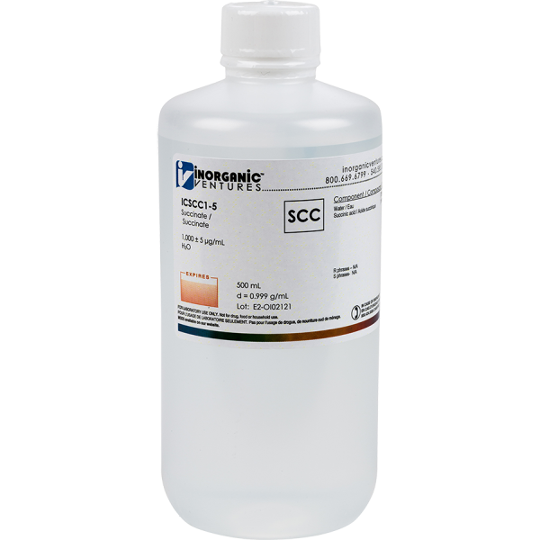 1000ug/mL SUCCINATE 500mL