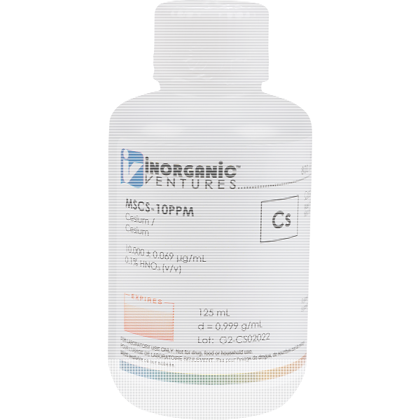 10ug/mL CESIUM 125mL
